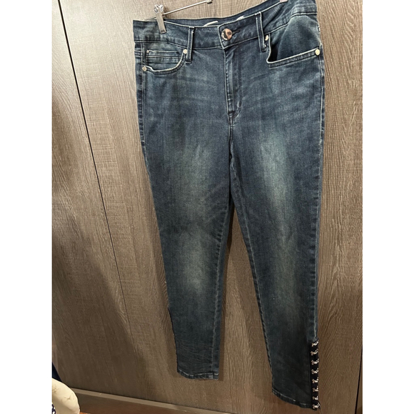 Seven 7 jeans demon size 12 mid Rise Skinny - Picture 1 of 14